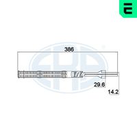 ERA 668007 - Filtro deshidratante, aire acondicionado