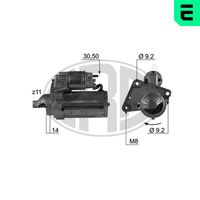 ERA 220451A - Tensión [V]: 12<br>Potencia nominal [kW]: 2,2<br>Número de dientes: 11<br>ID del modelo de conector: 30-50<br>Sentido de giro: Sentido de giro a la derecha (horario)<br>Cantidad de agujeros de fijación: 2<br>Posición básica piñón [mm]: 14<br>