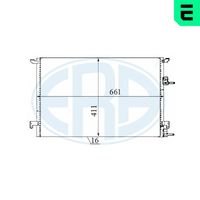 ERA 667177 - Condensador, aire acondicionado