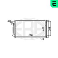 ERA 667026 - Condensador, aire acondicionado