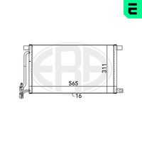 ERA 667134 - Condensador, aire acondicionado