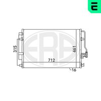 ERA 667110 - Condensador, aire acondicionado