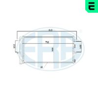 ERA 667282 - Condensador, aire acondicionado