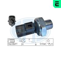 ERA 330028 - Garantía: 2 años de garantía<br>peso [g]: 39<br>Medida de rosca: 1/4" x 18 NPT<br>Puntos de conmutación [bar]: 0,4<br>