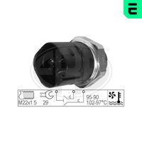 ERA 330280 - Código de motor: ADY<br>Código de motor: AGG<br>Código de motor: AKR<br>para el tipo de serie del modelo: For Cooling Fan<br>Número de enchufes de contacto: 2<br>Forma del enchufe: rectangular<br>