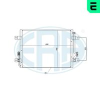 ERA 667278 - Condensador, aire acondicionado