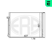 ERA 667102 - Condensador, aire acondicionado