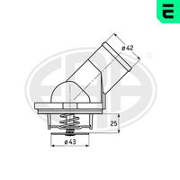 ERA 570112A - Sonda lambda: Sensor de paso<br>Longitud de cable [mm]: 290<br>Artículo complementario / información complementaria 2: sin conector<br>Cantidad líneas: 4<br>Juego alternativo de reparación: 570111<br>