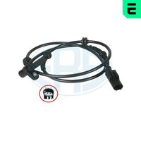 ERA 560126A - Lado de montaje: Eje delantero, izquierda<br>Lado de montaje: Eje delantero, derecha<br>Longitud de cable [mm]: 1120<br>Número de enchufes de contacto: 2<br>Profundidad de montaje [mm]: 38<br>