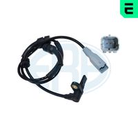 DELPHI SS20121 - Lado de montaje: Eje delantero, izquierda<br>Cantidad: 1<br>Tipo de sensor: Sensor activo<br>Cantidad de polos ocupados: 2<br>Longitud de cable [mm]: 775<br>