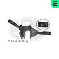 ERA 440218 - Equipamiento de vehículo: para vehículos con OBD<br>Tensión [V]: 12<br>Color: negro<br>Vehículo con dirección a la izquierda / derecha: para vehic. dirección izquierda<br>Equipamiento de vehículo: para vehículos con intervalo regulable de limpiaparabrisas<br>Función de interruptor combinado: con función intermitente<br>Función de interruptor combinado: con función de conmutación de luces<br>Función de interruptor combinado: con función de limpia y lavaparabrisas trasero<br>Versión: AS<br>Fabricante: FORD<br>