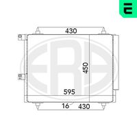 ERA 667063 - Condensador, aire acondicionado