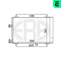 ERA 667020 - Condensador, aire acondicionado