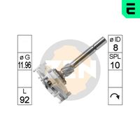 ERA ZN12683 - Kit de reparación, engranaje planetario ext. (arrancador)