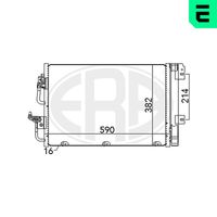 ERA 667056 - Condensador, aire acondicionado