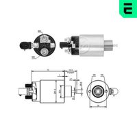 ERA ZM6695 - Interruptor magnético, estárter