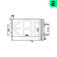 ERA 667017 - Material: Aluminio<br>Artículo complementario / información complementaria 2: con secador<br>Ø entrada [mm]: 13<br>Ø salida [mm]: 13<br>Longitud de red [mm]: 470<br>Ancho de red [mm]: 358<br>Profundidad de red [mm]: 16<br>