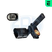 ERA 560385A - Lado de montaje: Eje trasero izquierda<br>Lado de montaje: Eje delantero, izquierda<br>Tipo de sensor: Hall<br>Número de enchufes de contacto: 2<br>Profundidad de montaje [mm]: 27,5<br>Referencia artículo par: 560385A<br>Color: gris<br>