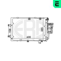 ERA 667098 - Condensador, aire acondicionado