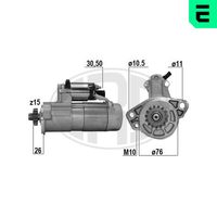 CEVAM 3388 - Equipamiento de vehículo: para vehículos sin sistema Start&Stop<br>Tensión [V]: 12<br>Potencia nominal [kW]: 2,2<br>Cantidad de agujeros de fijación: 3<br>Cant. taladros roscados: 1<br>Diámetro de brida [mm]: 76<br>Sentido de giro: Sentido de giro a la derecha (horario)<br>Número de dientes: 9<br>Pinza: B+ M8<br>Pinza: Exc Plug<br>