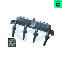 ERA 880117A - Número de enchufes de contacto: 4<br>Color de conector: gris<br>Peso [kg]: 1,188<br>Juego alternativo de reparación: 880035<br>