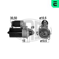 ERA 220812A - Motor de arranque