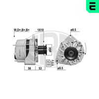 CEVAM 4324 - Alternador