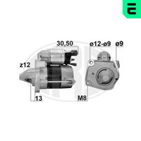 ERA 221046 - Equipamiento de vehículo: para vehículos con sistema Start&Stop<br>Tensión [V]: 12<br>Potencia nominal [kW]: 1,8<br>Cantidad de agujeros de fijación: 3<br>Cant. taladros roscados: 1<br>Sentido de giro: Sentido de giro a la derecha (horario)<br>Número de dientes: 15<br>Pinza: B+ M8<br>Pinza: Exc Plug<br>