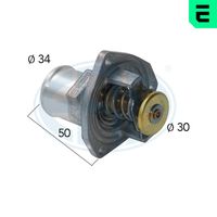 ERA 350208A - Temperatura de abertura [°C]: 92<br>Artículo complementario/Información complementaria: con junta<br>