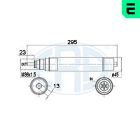 ERA 668022 - Filtro deshidratante, aire acondicionado