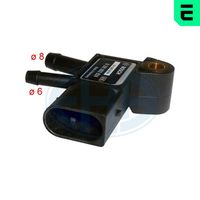 ERA 550627A - Código de motor: EXL<br>Lado de montaje: antes de filtro de partículos<br>Número de conexiones: 3<br>