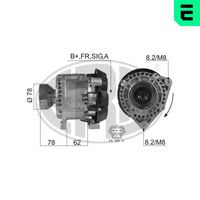 ERA 210366A - Alternador