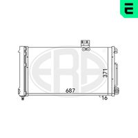 ERA 667050 - Condensador, aire acondicionado