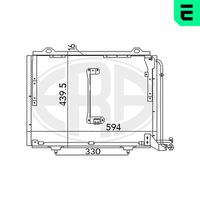 ERA 667145 - Condensador, aire acondicionado