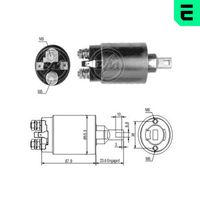 ERA ZM893 - Interruptor magnético, estárter