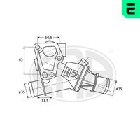 ERA 350260 - Termostato, refrigerante