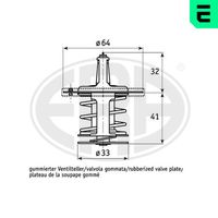 ERA 550764 - Sensor, posición arbol de levas