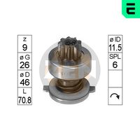 ERA ZN0120 - Engranaje de rueda libre, arrancador