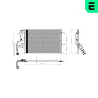 EACLIMA 30C52026 - Condensador, aire acondicionado