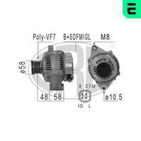 ERA 210577A - Alternador