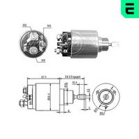 ERA ZM1473 - Interruptor magnético, estárter