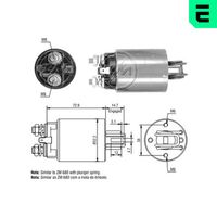 ERA ZM581 - Interruptor magnético, estárter