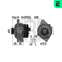 ERA 209076A - Alternador