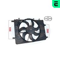 ERA 352098 - Ventilador, refrigeración del motor