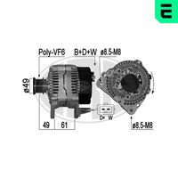 ERA 209095A - Alternador