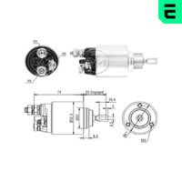 ERA ZM2381 - Interruptor magnético, estárter