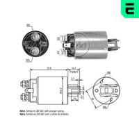 ERA ZM582 - Interruptor magnético, estárter