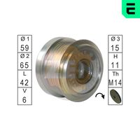 ERA ZN5578 - Rueda libre alternador