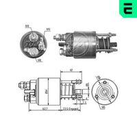 ERA ZM6395 - Interruptor magnético, estárter