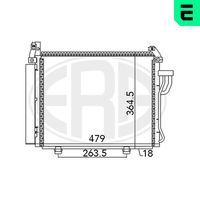 ERA 667107 - Condensador, aire acondicionado